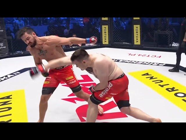 Ztrolowany zwycięża z Ratajem PRIME MMA 3 #shorts