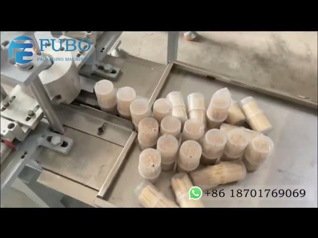 Tooth sticks filling machine | toothstick counter filler capper
