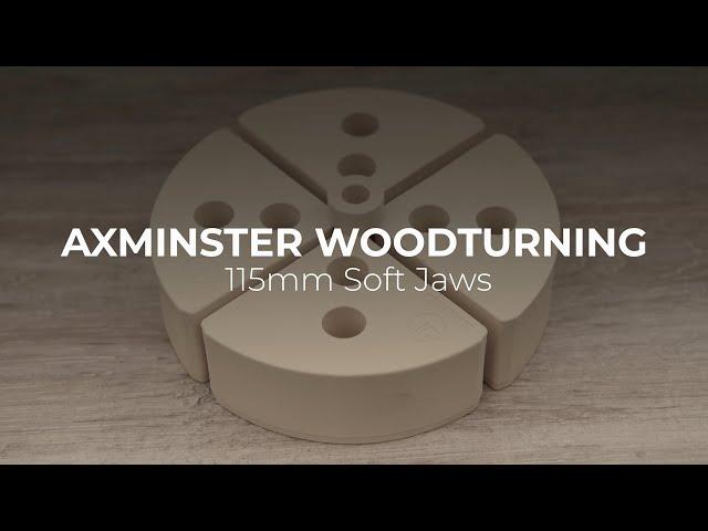 AXMINSTER WOODTURNING 115MM SOFT JAWS