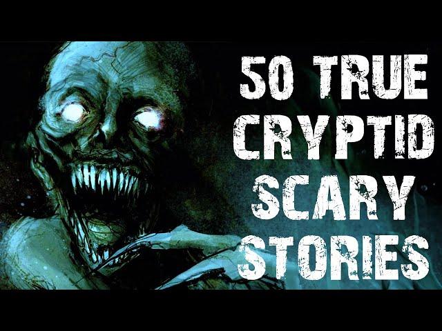 50 True Disturbing Cryptid & Deep Woods Scary Stories In The Rain | Horror Stories To Fall Asleep To