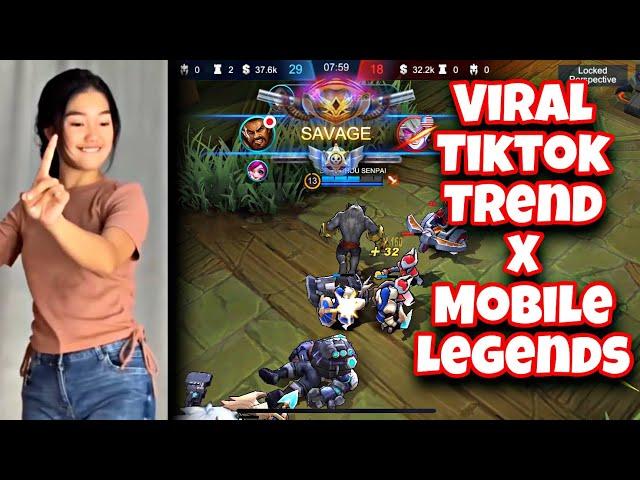 Tiktok Viral Chandrika Chika x Roger Savage || Old Trend New Video  || Mobile Legends
