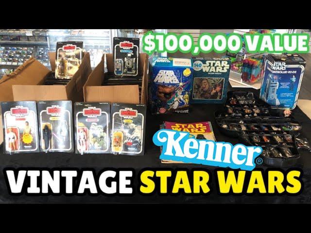 One of the GREATEST VINTAGE Kenner STAR WARS Collections EVER!