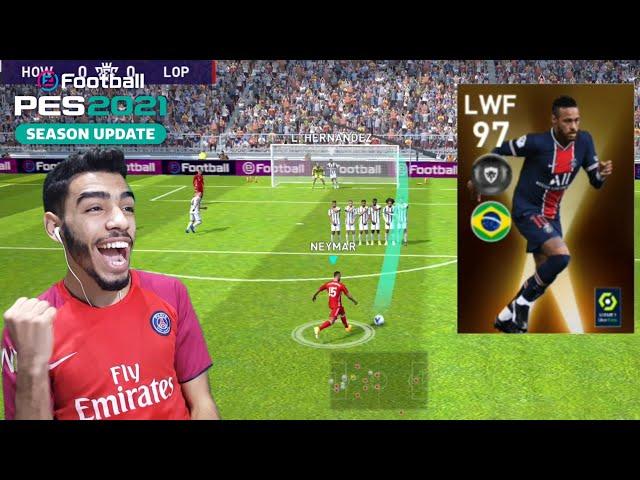 NEYMAR 97 Rated REVIEW  The king of skills  pes 2021 mobile