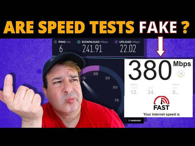 Do Internet Speed Tests REALLY measure your Internet speed?