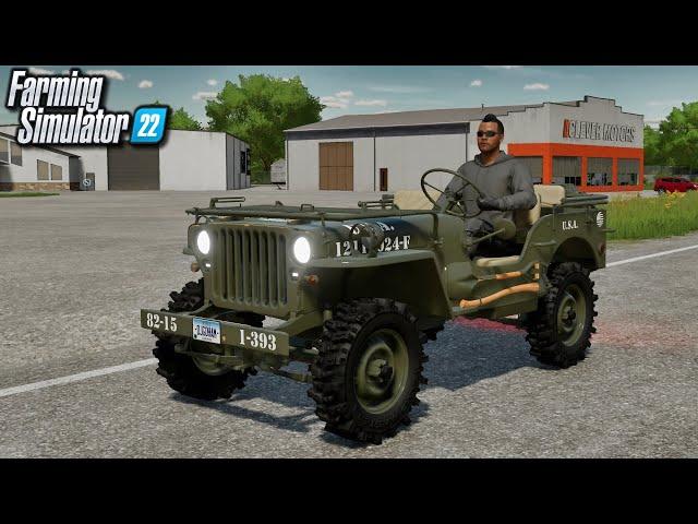 FS22 Mods - Willys Jeep, Scania Truck, & New Map! | Farming Simulator 22