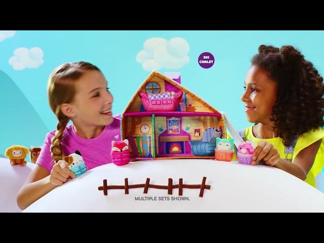 Squishville Ski Chalet Mega Playset Commercial