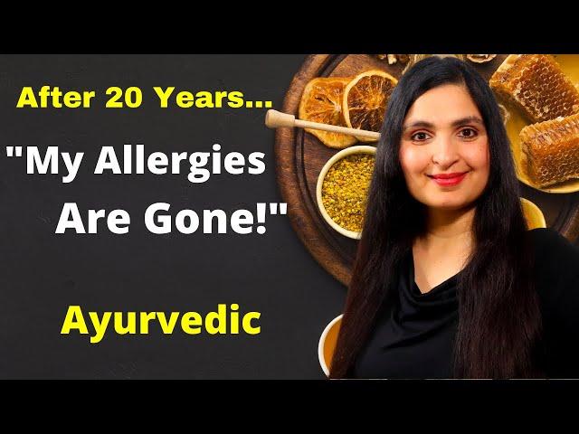 How I Healed My HAY FEVER, Pollen Allergy/ NATURAL ALLERGY REMEDY/ Get rid of #Allergy symptoms