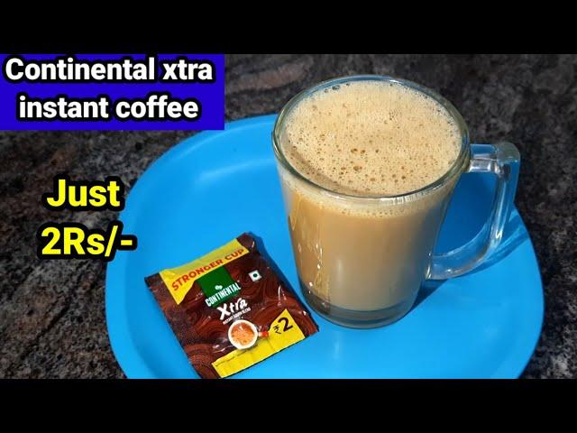 continental Xtra instant coffee|coffee|strong coffee|continental coffee recipe|continental coffee