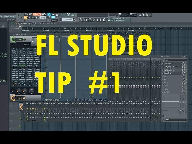 HOW TO FIX POPPING NOISE IN GROSS BEAT PRESETS BY SIDE CHAINING (FL STUDIO TIP #1)