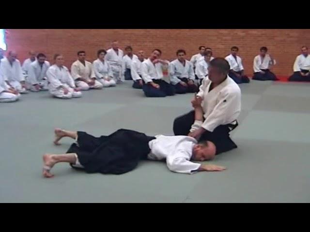 2006 Birankai Aikido Summer School - Tsuruzo Miyamoto Shihan (ushiro ryote dori)