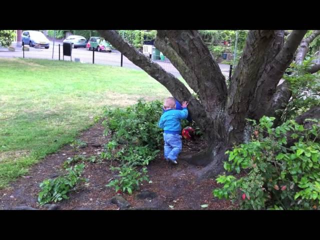 Bowie en Lux in het park(je)