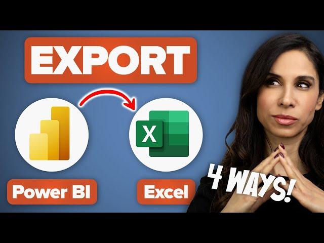 Easiest Ways to Export Power BI to Excel Smoothly and Efficiently (new updates included 🪄)