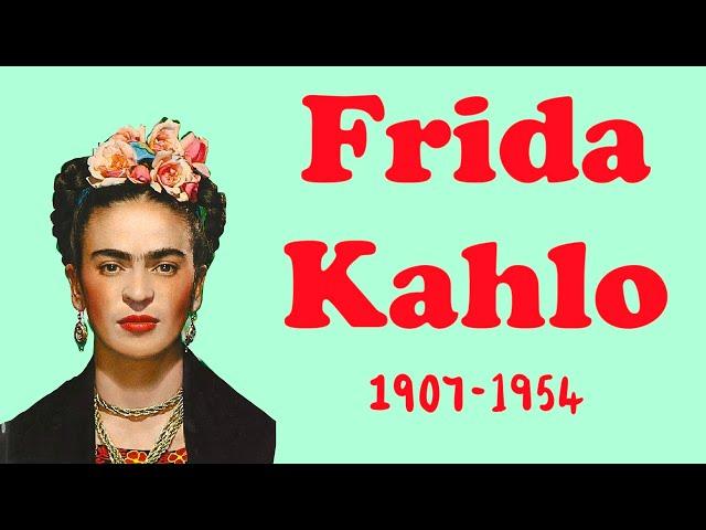 FRIDA KAHLO FOR KIDS | LOU BEE ABC SELF PORTRAIT ARTIST