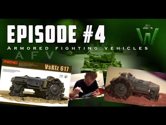 Tutorial: Meng Model Vs.Kfz. 617 German Mineroller by Carlos Costa | Warfare in Scale