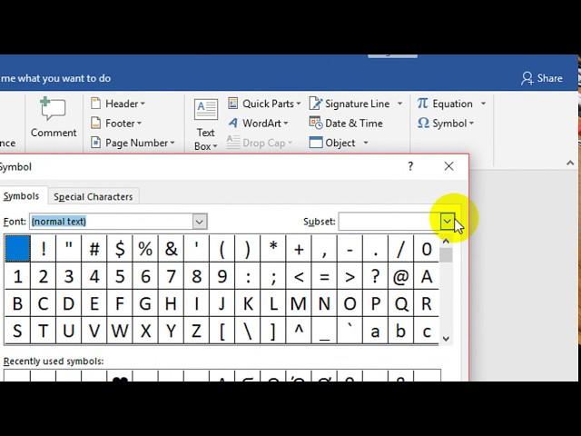 How to insert tau symbol in Microsoft Word