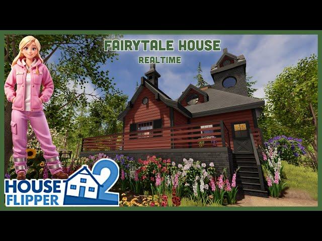 Fairytale House Full Build and Tour, Realtime, House Flipper 2