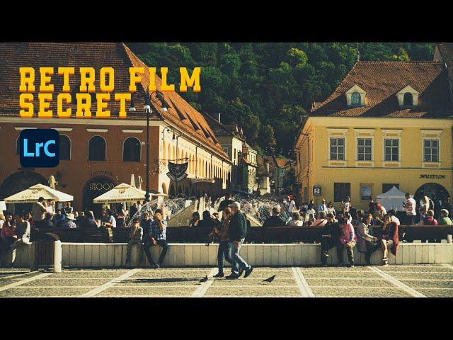 The SECRET to Create the Retro Film Look in Lightroom