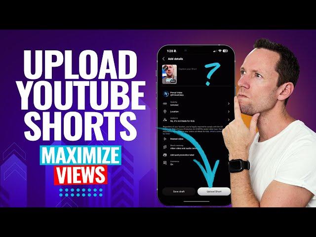 How To Upload YouTube Shorts (Settings To Maximize Views!)