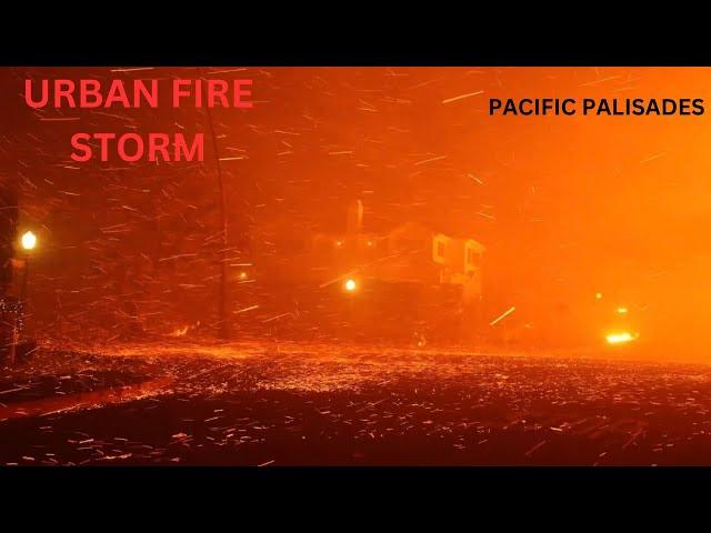 HELMET CAM - Pacific Palisades Fire Storm