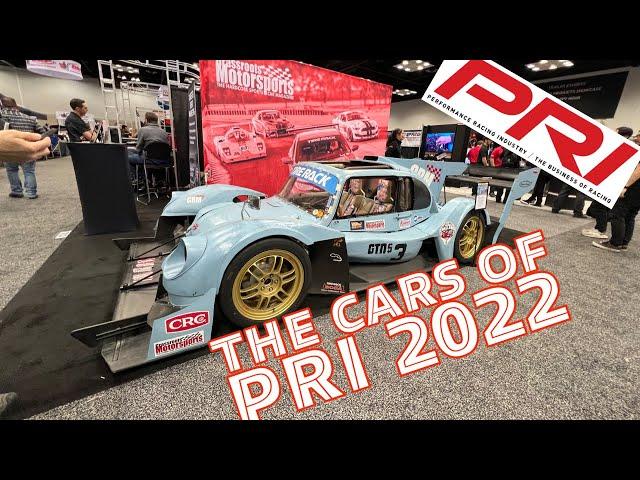 The cars of PRI 2022 - Performance Racing Industry Motorsports Tradeshow