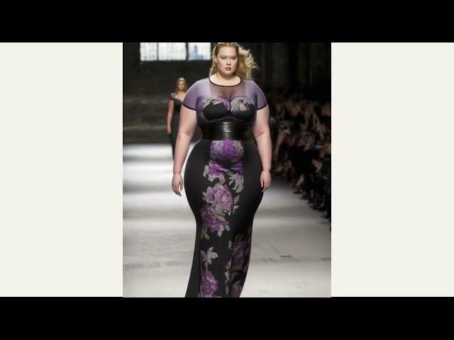 7 Plus Size Modern Dress Design Ideas, Black Purple , for Women, Beautiful, & Comfortable Dress:)