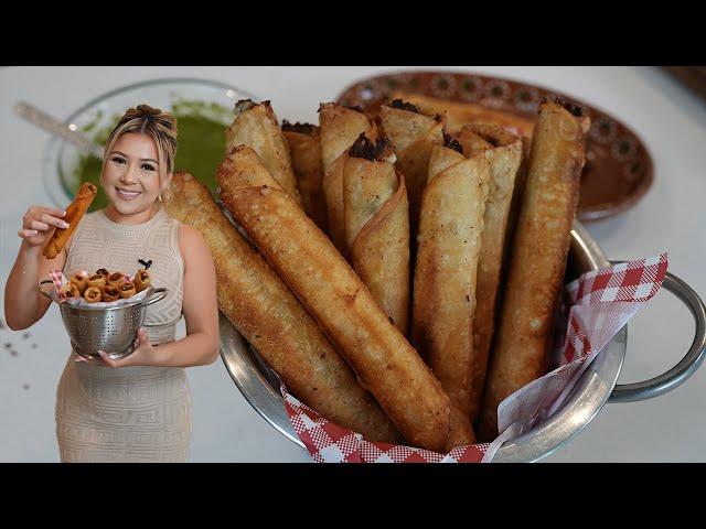 Quick, Easy, and Absolutely Delicious CHICKEN FLAUTAS & SALSA – A Recipe You CAN'T Miss!