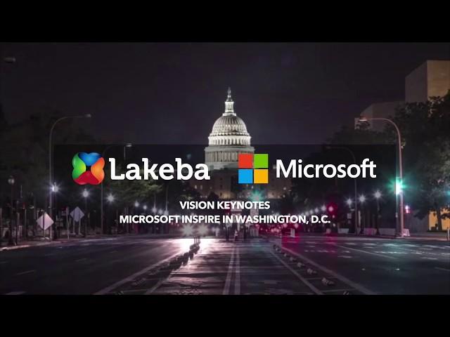 Microsoft CEO, Satya Nadella showcasing Lakeba Group & Shelfie at the Microsoft Inspire event