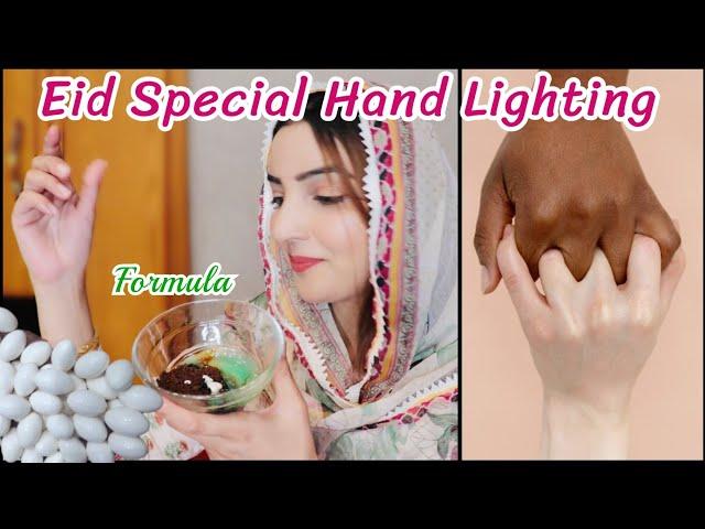 Instant Hand Foot Tan Removal Formula 100% Fairer Hands at Home by Memoona Muslima