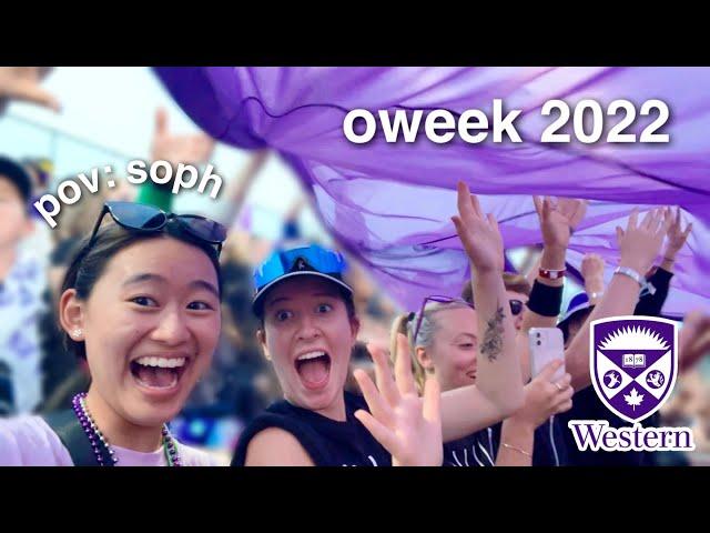 WESTERN UNIVERSITY OWEEK 2022 | *pov you’re a soph*