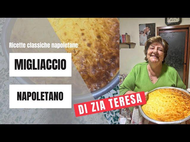 Il migliaccio napoletano di Zia Teresa