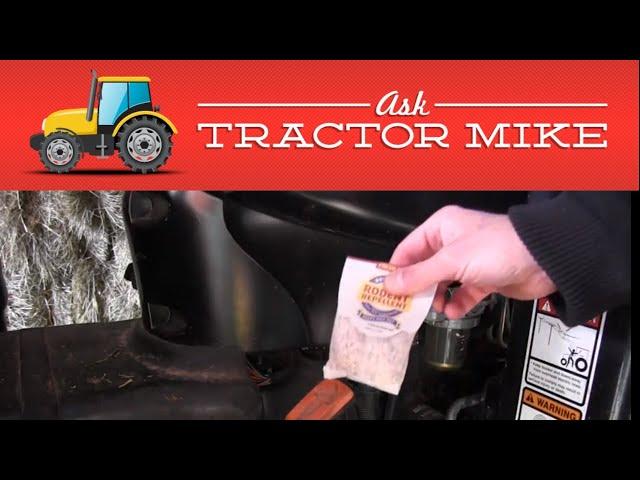 Rodent Control Around a Tractor (or Zero Turn, Boat, RV or Car)