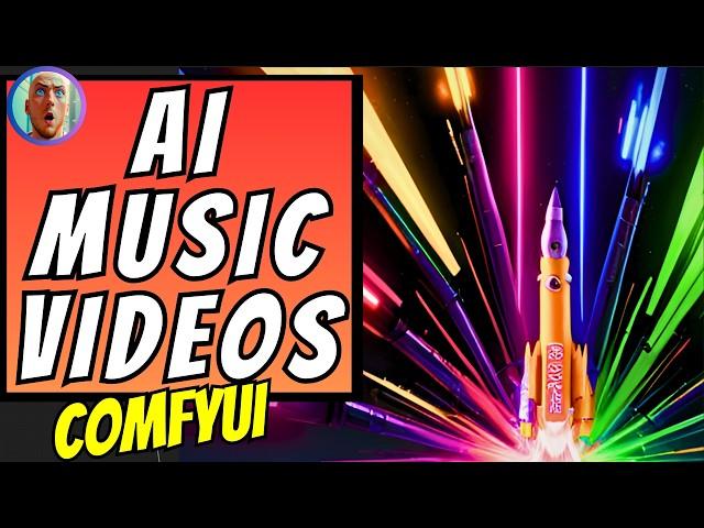 Audioreactive AnimateDiff video clips with ComfyUI (AI Music Videos) #comfyui