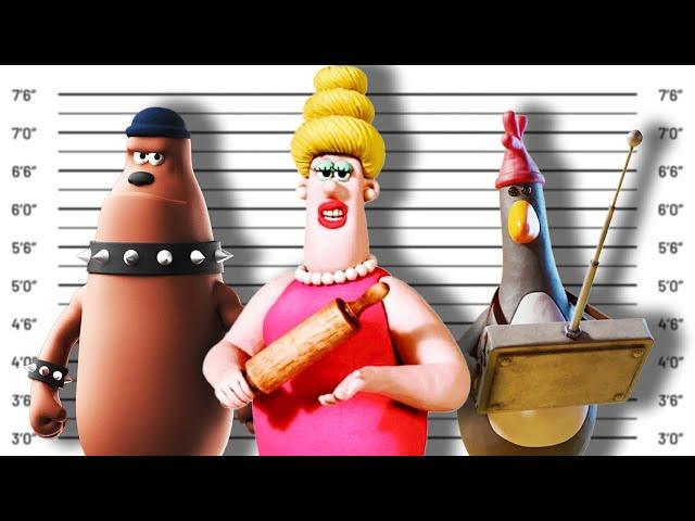 If Wallace & Gromit Villains Were Charged For Their Crimes