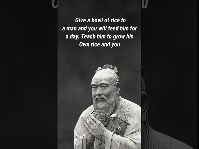 Confucius's Quotes which are better known in youth tonot to Regret in Old Age //  #shorts #short