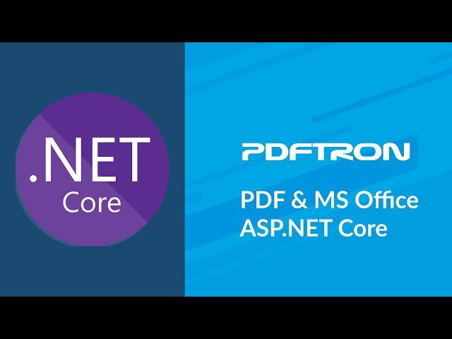 How to add PDF & MS Office viewing and editing to ASP.NET Core