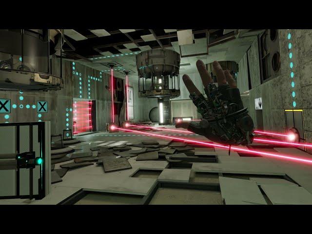 Portal VR Speedrun (Half-Life: Alyx Workshop) "ApertureVR - Thinking Without Portals"