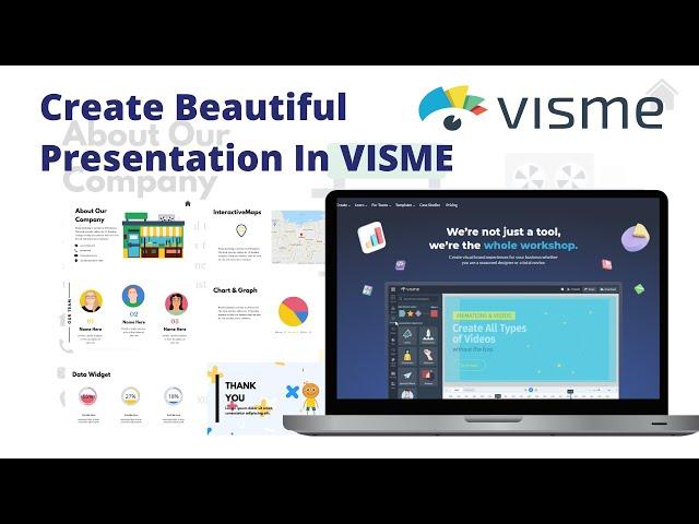 Create Beautiful Slide in VISME | REVIEW | 2021