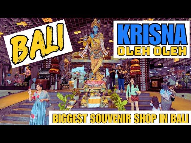 Inside Krisna Oleh Oleh: Bali's Biggest Souvenir Shopping Store