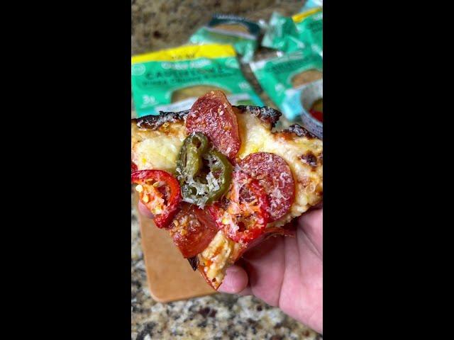 ASMR Jalapeño Pepperoni Pizza #shorts