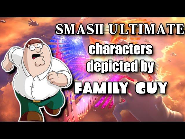 Smash Ultimate characters depicted by Family Guy