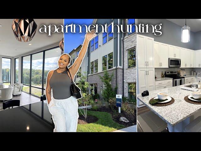 APARTMENT HUNTING VLOG: Luxury Apartments in DMV, Pricing, Non-Negotiables, etc | NaturallySunny