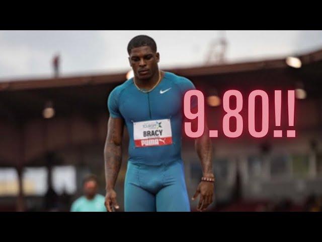 Marvin Bracy Just Clocked a 9.80 100m! | Star Athletic Sprint Series 2022