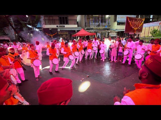 Sanskruti Dhol Tasha pathak, Kalyan | Abhuydaya Nagar Cha Raja patpujan 2024 | Puneri Dhol Tasha