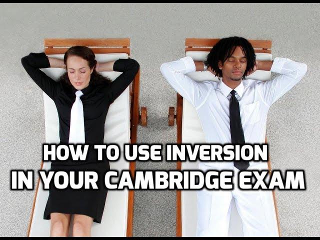 Inversions for CAE - Using Advanced Grammar