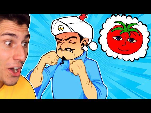 Can The Akinator Guess Mr. Tomatos?