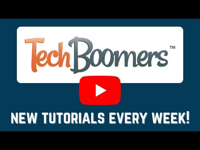 Check out Techboomers for new tech tutorials weekly! #Shorts