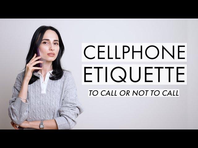 Cell Phone Etiquette: Everyone Should Know These Rules