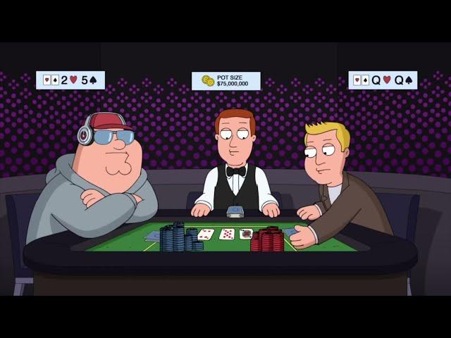 Family Guy - Secret gay boyfriend (Peter plays poker)