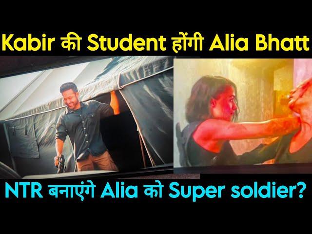 WAR II Alia And Hrithik FIGHT SCENE | War 2 Teaser | War 2 Spy universe | jrNtr Hrithik Roshan| YRF