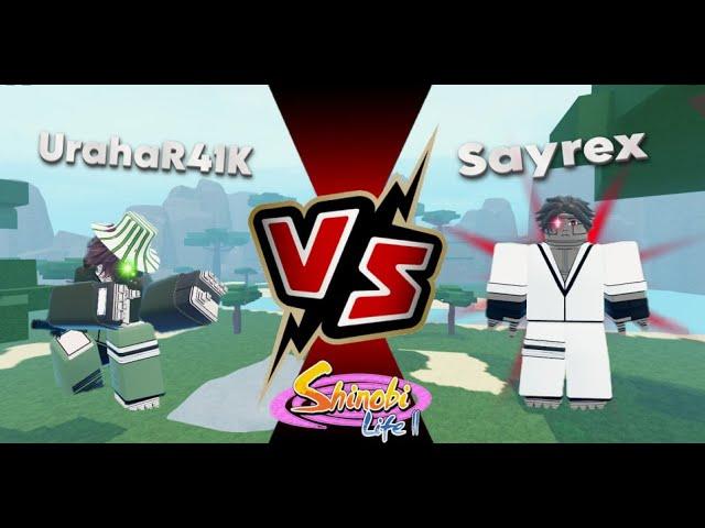 PvP in Shindo Life #28| Urahara VS Sayrex